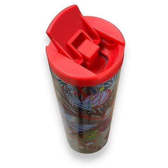 Starbucks Vacuum Insulated Christmas Pinecone 16oz Tumbler NWT - Picture 5 of 8